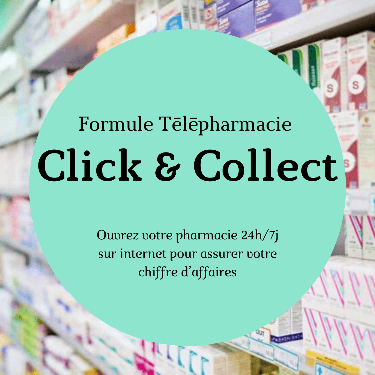 Formule Click & collect pharmacie